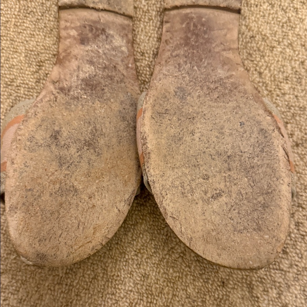 Dior Gold and Tan Women's Slippers - Picture 8 of 8